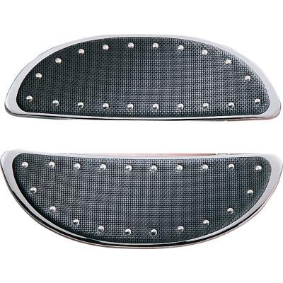 Cyclesmiths - Cyclesmiths Standard 14in. Banana Boards - Chrome with Rivets - 105