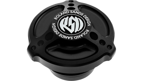 RSD - RSD Billet Aluminum Gas Caps - Tracker - Black Ops - 0210-2053-SMB