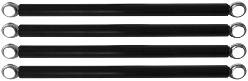 ModQuad - ModQuad Rear Radius Stock Rods - Black - RZR-RT-BLK