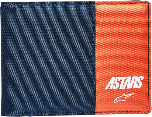Alpinestars - Alpinestars MX Wallet - 1230926347032 - Navy/Orange - OSFM