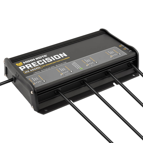 Minn Kota - Minn Kota On-Board Precision Charger MK-460 PCL 4 Bank x 15 AMP LI Optimized Charger