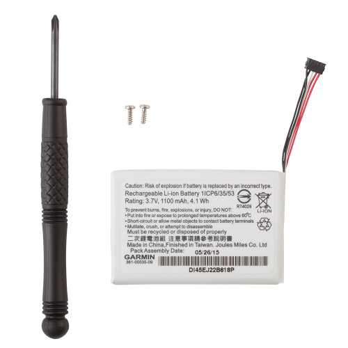 Garmin - Garmin Lithium-Ion Battery Pack f/TT&trade; 15 mini/T 5 mini
