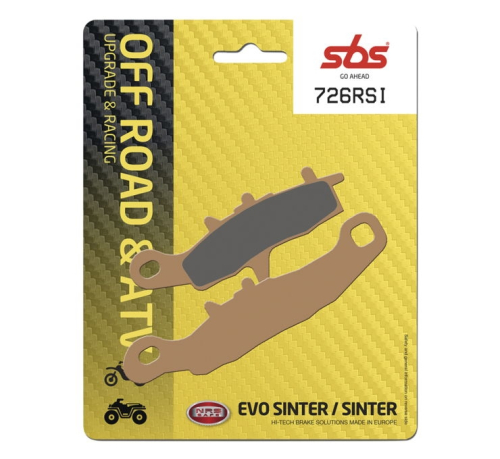 SBS - SBS Sintered-MX/ATV Racing Brake Pads - 726RSI