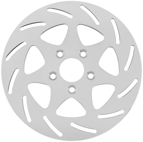 Bikers Choice - Bikers Choice 7-Spade Mirror Polished Brake Rotor - 144800-5/16"