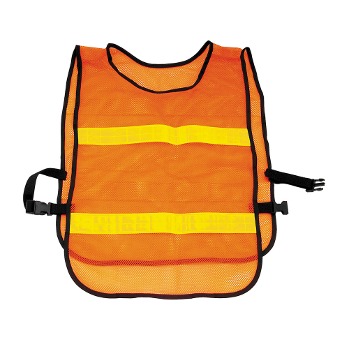 BikeMaster - BikeMaster Reflector Safety Vest - 107550 - Fluorescent Orange - OSFA