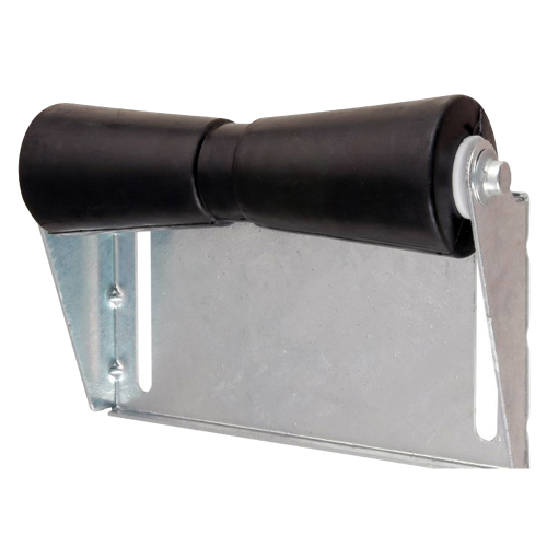 C.E. Smith - C.E. Smith Panel Bracket Assembly  12" Spool Roller - Black