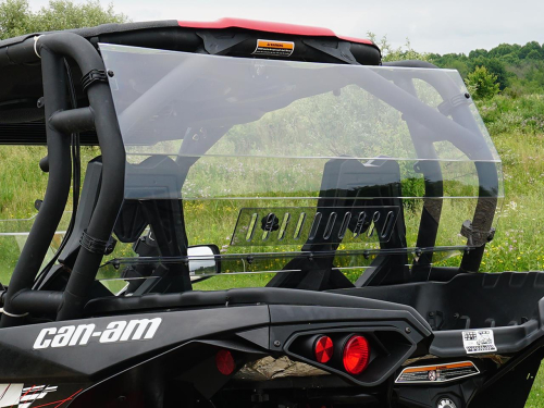 Spike Powersports - Spike Powersports Rear Windshield - Clear - 77-2510-V-R