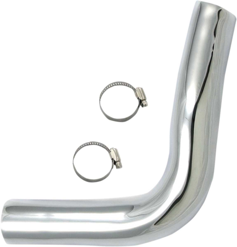 Paughco - Paughco Rear Heatshield for 1 3/4in. Exhaust Pipes - Chrome - 433R