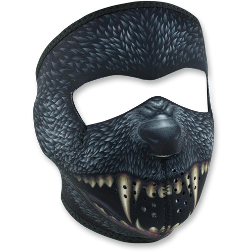 Zan Headgear - Zan Headgear Full Face Mask - WNFM416 - Silver Bullet - OSFM