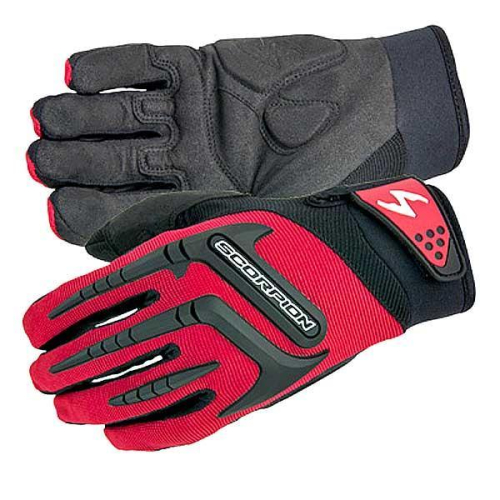 Scorpion - Scorpion Skrub Gloves - G12-013 - Red/Black - Small