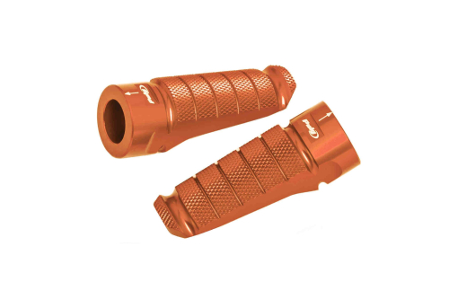 PUIG - PUIG Hi-Tech Footpeg Mounts - Racing - Orange - 6301T