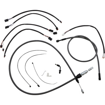 Magnum - Magnum Karbonfiber Handlebar Installation Kit for 15in-17in. Ape - 7871182
