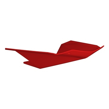 Straightline Performance - Straightline Performance Skid Plate - Red - 183-242-RED