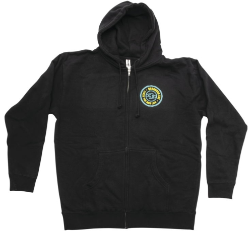 QuadBoss - QuadBoss Sprocket Hoodie - 155373 - Black - Medium