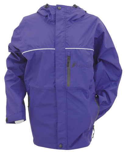 Frogg Toggs - Frogg Toggs Java Toadz Womens Rain Jacket - JT62530-65LG - Purple - Large