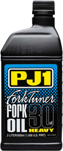 PJ1 - PJ1 Gold Series Fork Tuner Oil - SAE 30W Heavy - 1/2L. - 2-30W