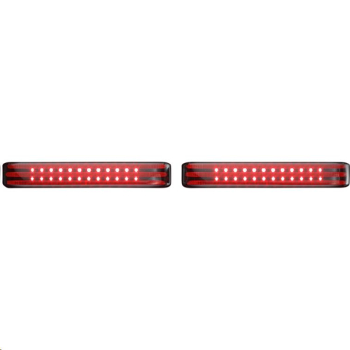Custom Dynamics - Custom Dynamics Probeam Sequential LED Saddlebag Light - Chrome With Smoke Lens - PB-SBSEQ-SS8-CS
