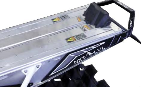 Skinz Protective Gear - Skinz Protective Gear Rear Bumper for Polaris Pro - Flat Black/Graphite - NXPRB200-FBKGPH
