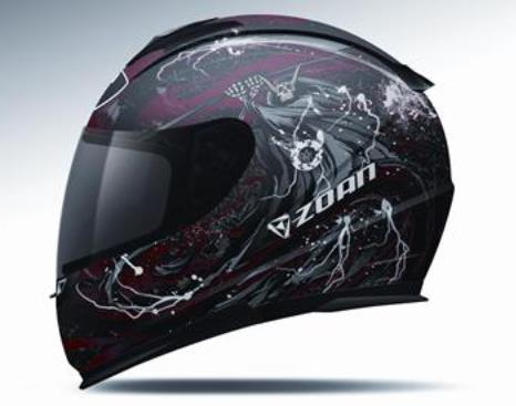 Zoan - Zoan Chin Curtain for Lightning Helmets - Snow - 090-141