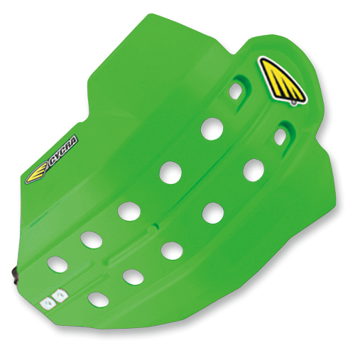 Cycra - Cycra Full Coverage Skid Plate with Hard Mounts - Green - 6210-72