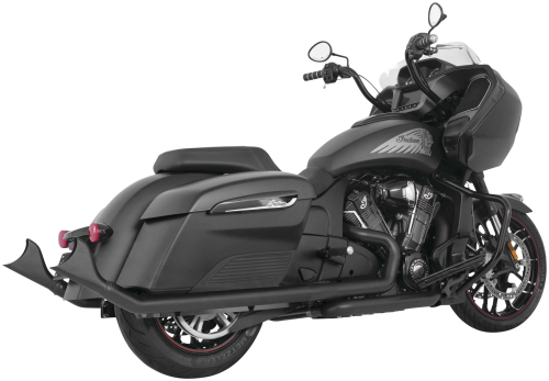 Freedom Performance - Freedom Performance 2.5in Sharktail Slip-Ons for Challenger - Upsweep Black - IN00098