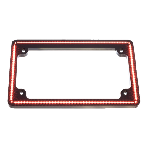Letric Lighting Co. - Letric Lighting Co. Perfect Plate-Light Flat LP Frame - Gloss Black - LLC-PPL-G10