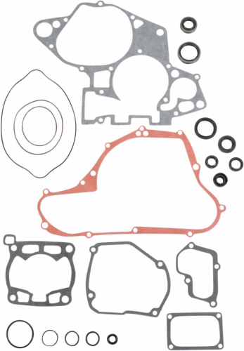 Moose Racing - Moose Racing Complete Gasket Kit with Oil Seals - 811548MSE