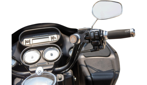 Klock Werks - Klock Werks iOmounts Handlebar Perch Mount Kit - Chrome - KWD-01-0605-C