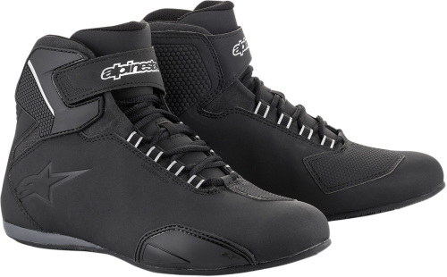 Alpinestars - Alpinestars Sektor Waterproof Shoes - 254451910135 - Black - 13.5