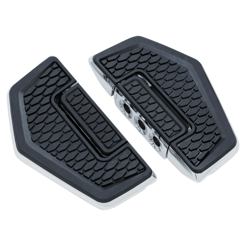 Kuryakyn - Kuryakyn Hex Folding Mini Boards without Adaptor - Chrome - 5908