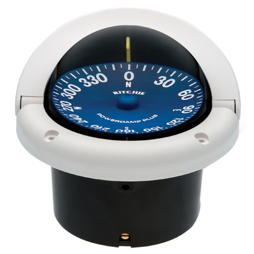Ritchie - Ritchie SS-1002W SuperSport Compass - Flush Mount - White