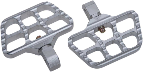 Joker Machine - Joker Machine Mini Serrated Passenger Floorboard - Raw - 08-644-7