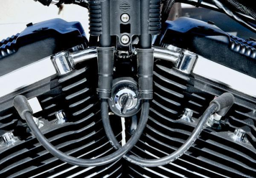 RSD - RSD Nostalgia Top Motor Mount with Relocation of Coil - 0205-2009