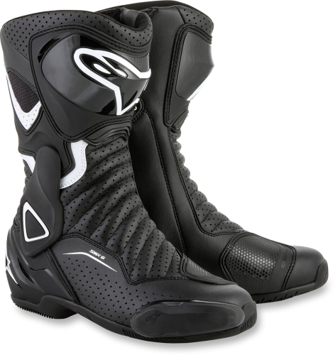 Alpinestars - Alpinestars Stella SMX-6 V2 Vented Womens Boots - 2223117-122-37 - Black/White - 6