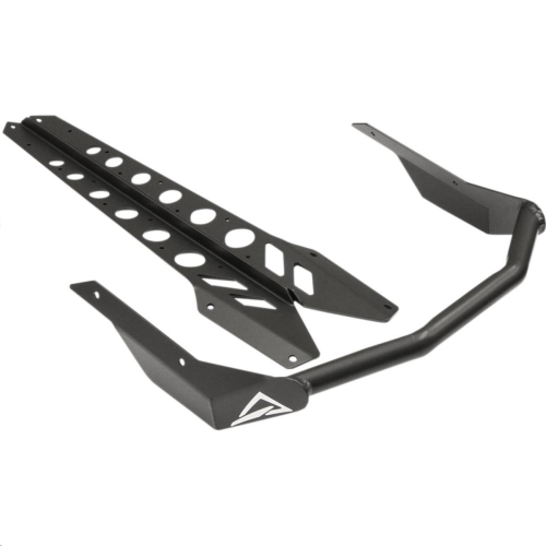 Skinz Protective Gear - Skinz Protective Gear Rear Custom Aluminum Bumper - Flat Black - SDRB465-X-FBK
