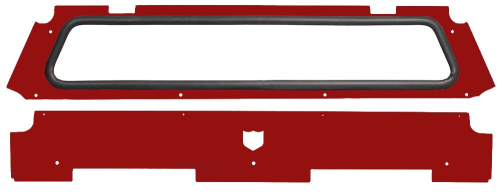 Pro Armor - Pro Armor Rear Windshield - Performance Red - P144W461PR