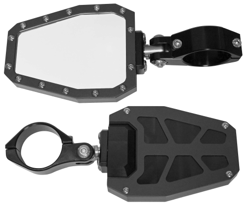 ModQuad - ModQuad Bezel Side Mirror - Flat Black - SIDE-1.75-BBLK
