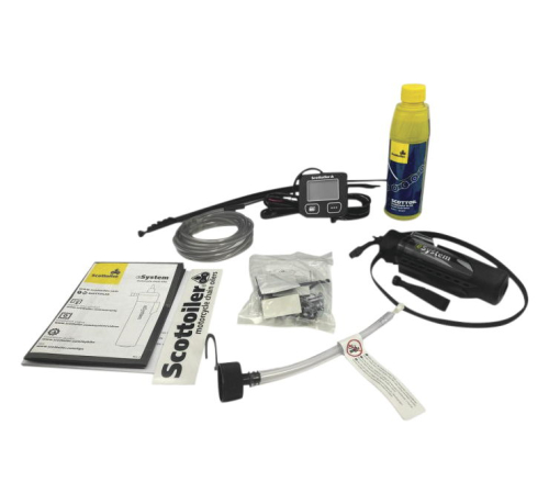 Scottoiler - Scottoiler Esystem V3.1 Motorcycle Chain Oiler Kit - Standard Blue - SO-9005