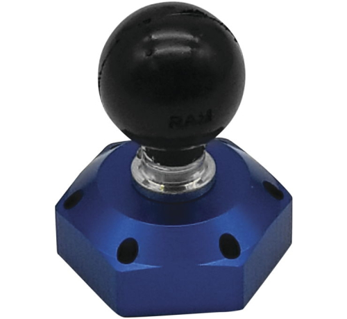 Cox Racing Group - Cox Racing Group Steering Stem Nut - 19mm - Blue - COX-25185