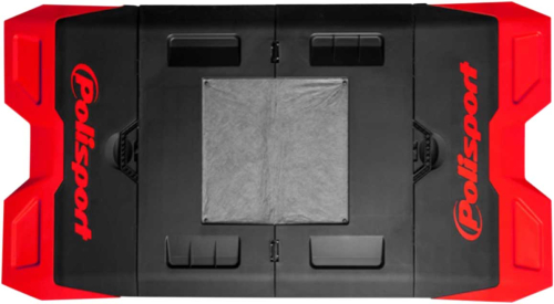 Polisport - Polisport Motopad Folding Bike Mat - Red - 8982200004