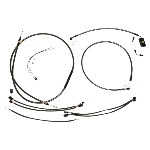 Magnum - Magnum Black Pearl Handlebar Installation Kit for 15-17in. Ape - 487942