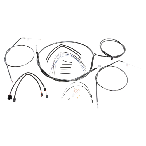 Magnum - Magnum Black Pearl Handlebar Installation Kit for 10-12in. Ape - 487662