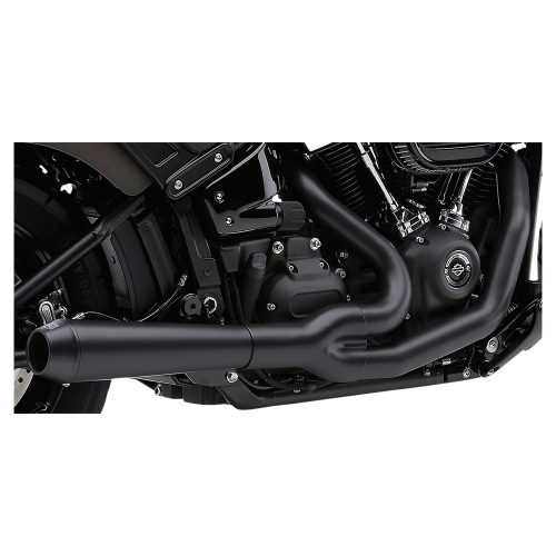 Cobra - Cobra El Diablo 4in. 2-Into-1 Exhaust System - Black - 6475B