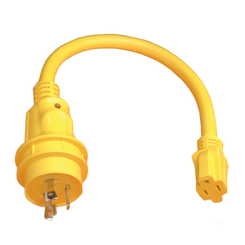 Marinco - Marinco Pigtail Adapter - 15A Female to 30A Male