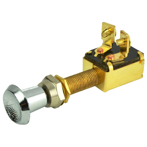 BEP Marine - BEP 2-Position SPST Push-Pull Switch w/Contoured Knob - OFF/ON
