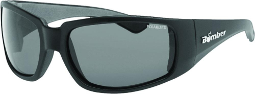 Bomber - Bomber Stink Bomb Polarized Floating Sunglasses - STP101 - Matte Black / Smoke Lens - OSFM