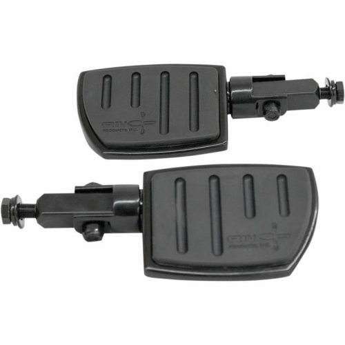 Rivco Products - Rivco Products Flatfoot Wide Pegs - Black - PEGSWBK