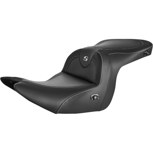 Saddlemen - Saddlemen Road Sofa CF Seat without Backrest - Heated - H18-07-185HCT