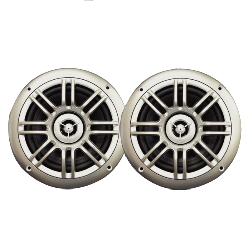 Milennia - Milennia SPK652S 6.5", 2-Way Marine Speakers - 150W - Silver