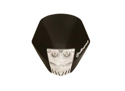Polisport - Polisport HMX Dual LED Headlight - Black - 8657100002